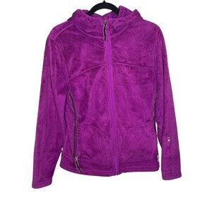 Marmot Full Zip Hooded Fleece Jacket Women's Size Medium